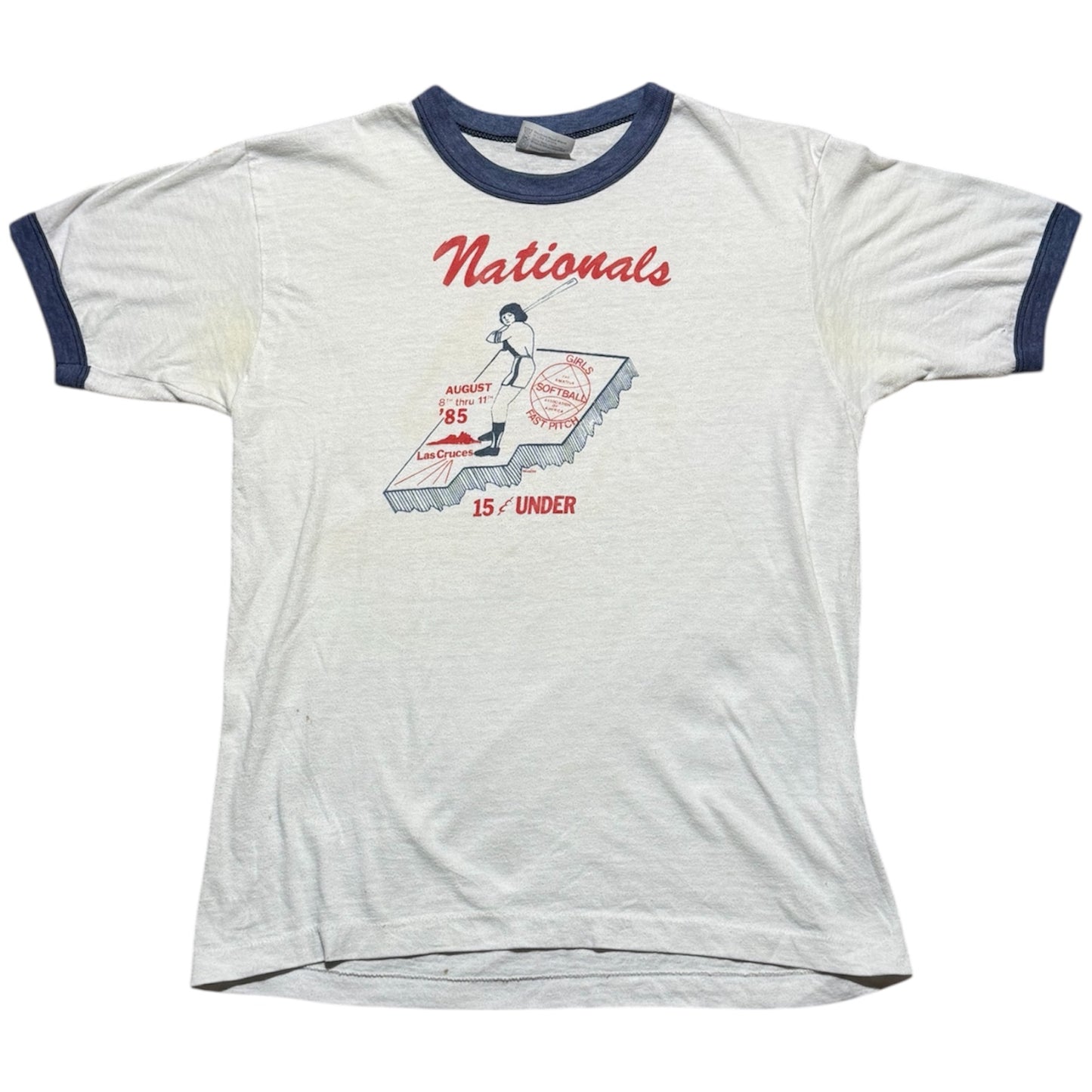 Vintage Girls Softball Nationals Tee