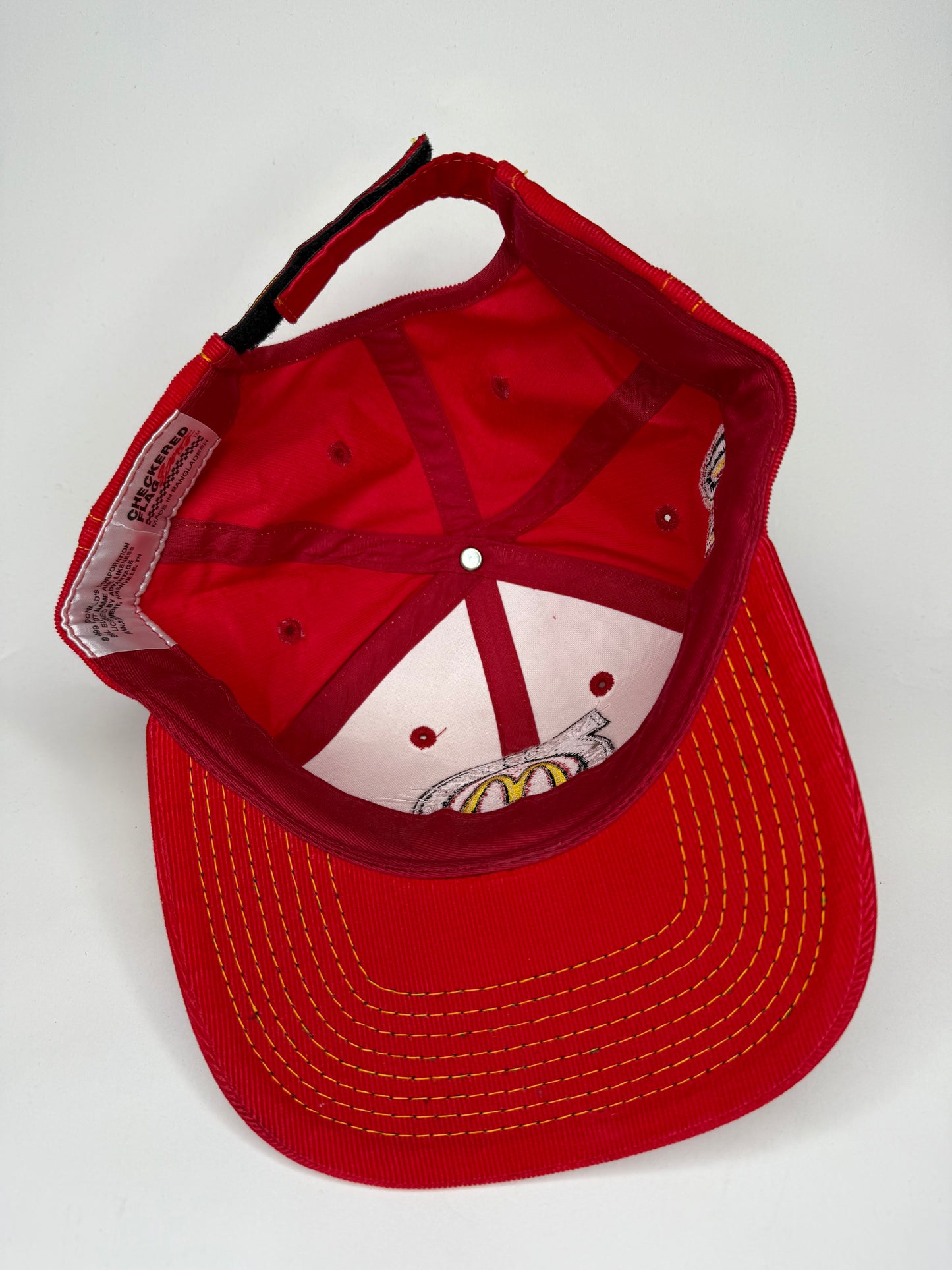 Vintage McDonald’s Racing Team Strapback