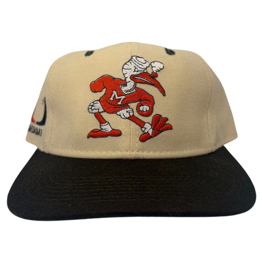 Vintage Miami Hurricanes Sports Specialties Back Script Fitted Hat
