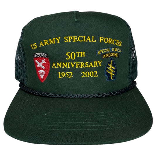 2002 Army Special Forces 50th Anniversary Mesh Snapback