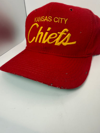 Vintage Kansas City Chiefs Sports Specialties Script Snapback