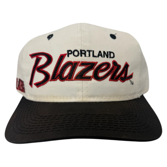 Vintage Portland Trailblazers Sports Specialties Script Snapback