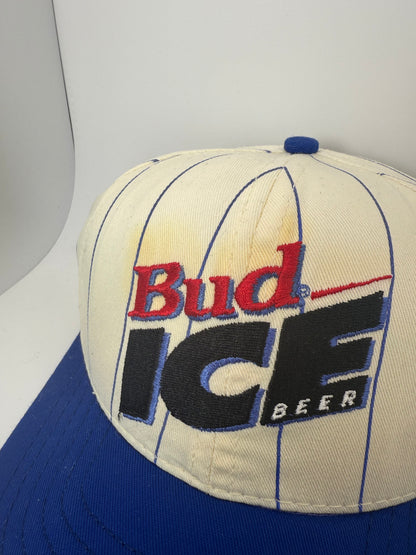 Vintage Bud Ice Beer Snapback