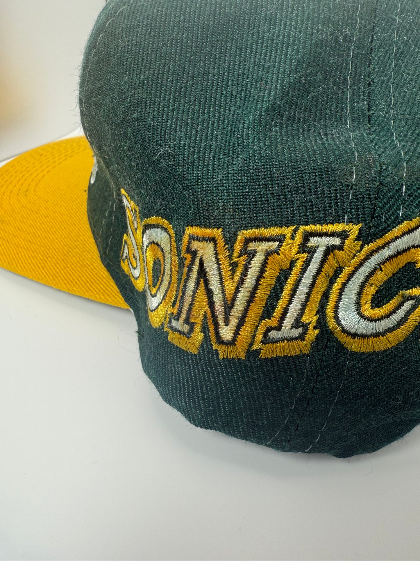 Vintage Seattle Supersonics Sports Specialties Side Wave